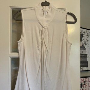 Ann Taylor Sleeveless Cotton Blouse Size M NWT